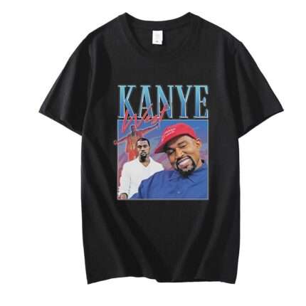 Kanye West Vintage Graphics Cotton T-Shirts